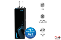Máy lọc nước nóng nguội lạnh Karofi KAD-M29 Màng RO Mỹ 100 GPD - 11 lõi