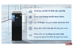 Máy lọc nước RO nóng lạnh Hòa Phát HPN669 12 lõi