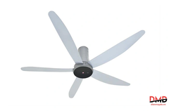 Quạt trần KDK 5 cánh T60DW(GY) 37W