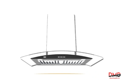 Máy hút mùi treo tường 90cm Lorca TA 2001PH-90