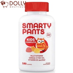Kẹo Dẻo Vitamin Tổng Hợp Cho Bé Smarty Pants Kid Complete 180 Viên