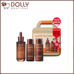 Bộ Dưỡng Innisfree Black Tea Youth Enhancing Ampoule Special Set