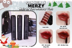 Son Kem Siêu Lì, Mịn Môi Merzy Noir In The Mellow Tint #M2 Jane Chili ( Màu Đỏ Nâu Gạch )