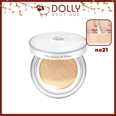 Phấn Nước Dưỡng Trắng WHOO Radiant White Tone Up Sun Cushion