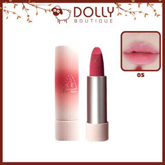 Son Thỏi Lì 3CE Cashmere Hug Lipstick 3.5g 05 Cozy Whisper - Hồng Rose