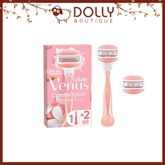 Dao Cạo Đầu Bơ Gillette Venus Spa Chuyên Dụng Cho Nữ Kèm 2 Lưỡi Dao Thay Thế