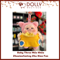 Gấu Bông Baby Three Zhuxiaofantoy Zhu Xiao Fan First Generation ( Phiên Bản Heo) Móc Khóa