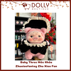 Gấu Bông Baby Three Zhuxiaofantoy Zhu Xiao Fan First Generation ( Phiên Bản Heo) Móc Khóa