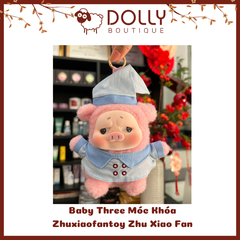 Gấu Bông Baby Three Zhuxiaofantoy Zhu Xiao Fan First Generation ( Phiên Bản Heo) Móc Khóa
