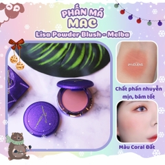 Phấn Má MAC x Lisa Powder Blush #Melba (Phiên Bản Giới Hạn)