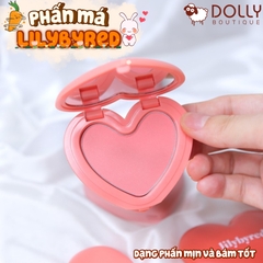 Phấn Má Hồng Lilybyred Luv Beam Cheek #04 Selfie Red (Hồng Cam) - 4.7g