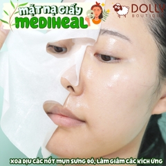 Mặt Nạ Giấy Tinh Chất Trà Xanh Làm Dịu Da Giảm Mụn Mediheal Teatree Essential Mask - 25ml