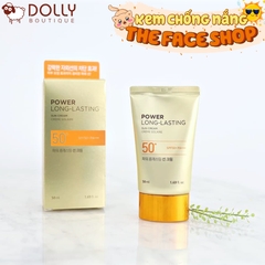 Kem Chống Nắng The Face Shop Power Long-Lasting 50ml