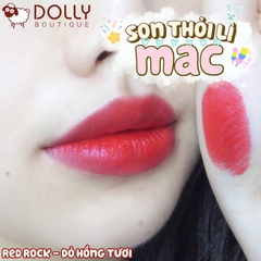 Son Thỏi Lì Mac Lipstick #640 Red Rock ( Màu Đỏ Tươi )