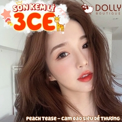 Son Kem Lì 3CE Cloud Lip Tint #Peach Tease ( Màu Cam San Hô ) - 4g 0326
