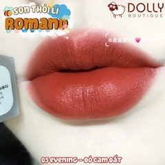 Son Thỏi Romand Zero Gram Matte Lipstick  #05 Evening (Màu Đỏ Cam Đất)