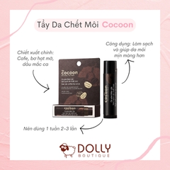 Tẩy Da Chết Môi Chiết Xuất Cà Phê Đắk Lắk Cocoon Dak Lak Coffee Lip Scrub 5g