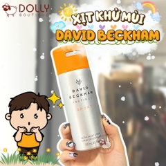 Xịt Khử Mùi Nam Hương Nước Hoa David Beckham Instinct Sport Body Spray - 150ml