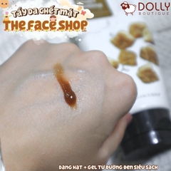 Tẩy Da Chết Da Mặt The Face Shop Smart Peeling Honey Black Sugar Scrub 120ml