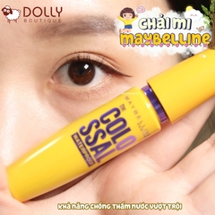 Chải Mi Làm Dày Mi & Ngăn Rụng Mi Màu Đen Maybelline Mascara Colossal Waterproof Black  - 9.2ml