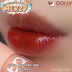 Son Kem Lì Thuần Chay, Mịn Mượt  Foif By Merzy Daily Velvet Tint #VT4 Red Fairy (Màu Đỏ Lạnh) - 3g