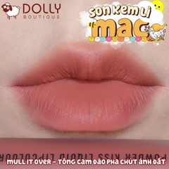 Son Kem Mac Powder Kiss Liquid Lipcolour - 989 Mull  It over (Màu Cam Hồng Đất)