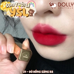 Son Thỏi YSL Rouge Pur Couture The Slim Matte Lipstick #21 Rouge Paradox ( Màu Đỏ Thuần )