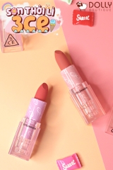 Son Thỏi 3CE Soft Matte Lipstick [Pure Pairing]  #Fluffy Love (Màu Cam Đào) - 3.5g