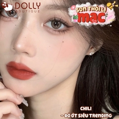 Son Thỏi MAC Matte Lipstick Rouge #602 Chili (Màu Đỏ Gạch)