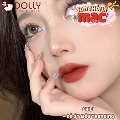 Son Thỏi MAC Matte Lipstick Rouge #602 Chili (Màu Đỏ Gạch)