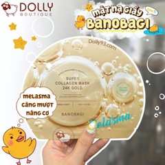 Mặt Nạ Giấy Chống Lão Hóa Banobagi Super Collagen Mask 24K Gold Melasma - 30g