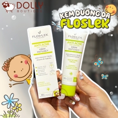 Kem Dưỡng Ẩm Kiểm Soát Dầu, Điều Tiết Nhờn Floslek Pharma Anti Acne Mattifying Cream- 50ml