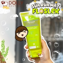Sữa Rửa Mặt Dành Cho Da Nhạy Cảm Floslek Anti Acne Face Cleansing Gel 200ml