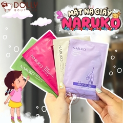 Mặt Nạ Giấy Tràm Trà Naruko Tea Tree Shine Control and Blemish Clear Mask 26ml