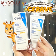 Sữa Dưỡng Ẩm Ban Ngày Cerave Developed With Dermatologists Facial Moisturising Lotion AM - 52ml