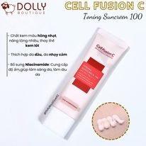Kem Chống Nắng Cell Fusion C Toning Sunscreen 100 SPF50+ PA++++50ml 0726