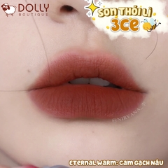 Son Thỏi 3CE Soft Matte Lipstick - Version Deep Under More Deep #Eternal Warm (Màu Cam Gạch)