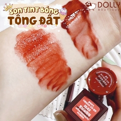 Son Kem Dạng Tint Bóng Lì Romand Juicy Lasting Tint Ripe #20 Dark Coconut (Màu Đỏ Nâu)