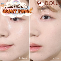 Phấn Phủ Dạng Nén Kiềm Dầu, Nâng Tông About Tone Blur Effect  #Fair (Tông Sáng) - 8g