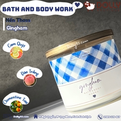 Nến Thơm 3 Bấc Cao Cấp Bath & Body Works Gingham - 411g