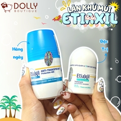 Lăn Khử Mùi Dành Cho Da Nhạy Cảm Etiaxil Detranspirant Traitement Aisselles Peaux Sensibles Roll-on - 15ml