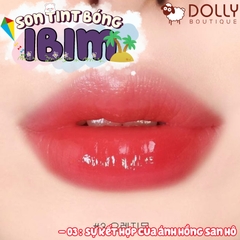 Son Kem Ẩm IBIM Dewy Serum Lip Tint- Orange Moon  ( Màu Đỏ Cam )