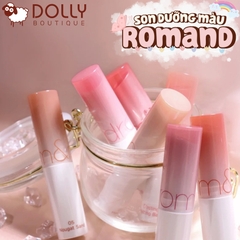 Son Dưỡng Có Màu Romand Glasting Melting Balm #01 Coco Nude ( Màu Nude )- 3.5g