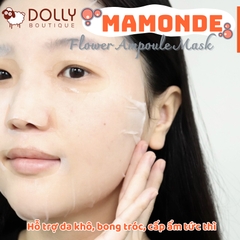 Mặt Nạ Giấy Hoa Trà Mamonde Camellia Collagen Flower Ampoule Mask - 23ml
