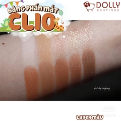 Màu Mắt Trang Điểm Clio Pro Eye Palette 02 Brown Choux