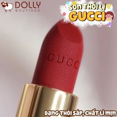 Son Thỏi Lì Gucci Rouge À Lèvres Matte Lipstick #509 Janie Scarlet (Màu Đỏ Lạnh) - 3.5g
