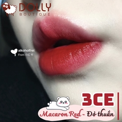 Son Kem Lì 3CE Cloud Lip Tint  #Macaron Red (Màu Đỏ Tươi) - 4g