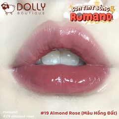 Son Tint Bóng Romand Juicy Lasting Tint #19 Almond Rose (Màu Hồng Đất) - 5.5g