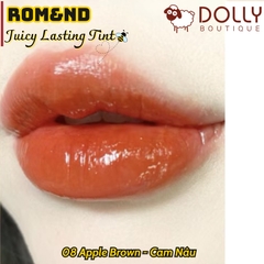 Son Romand Juicy Lasting Tint #08 Apple Brown (Màu Cam Đất)