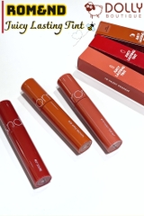 Son Kem Dạng Tint Bóng Romand Juicy Lasting Tint #10 Nudy Peanut (Màu Cam Đào Nude) - 5.5g